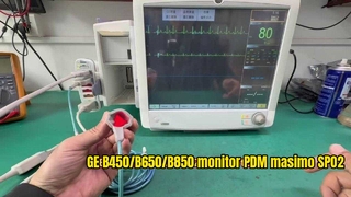 GE B450/B650/B850 Monitor pacjenta Moduł PDM Masimo SPO2 Naprawa testowa