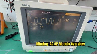 Mindray AG i moduł O2 115 023943 00 Przegląd