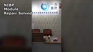 Obejrzyj: Naprawa monitora pacjenta serii MP M3000-60003 Prezentacja modułów pomiaru ciśnienia krwi NIBP