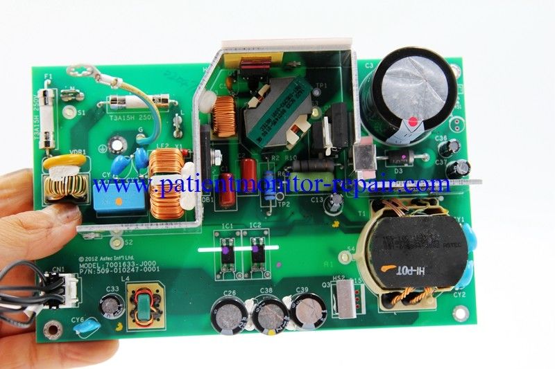 IntelliVue MX450 Power Supply Board 7001633-J000 PN 509-100247-0001 with 90 Days Warranty for Patient Monitor Repair