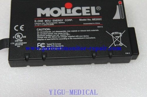 PN ME202C 989803170371 Bateria EKG do elektrokardiografu TC30 VM6